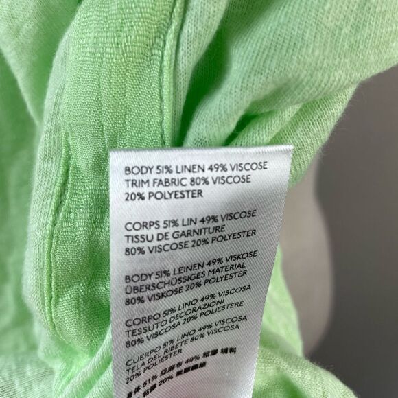 NWOT Linen Blend Tunic Top Size XS - Picture 8 of 8